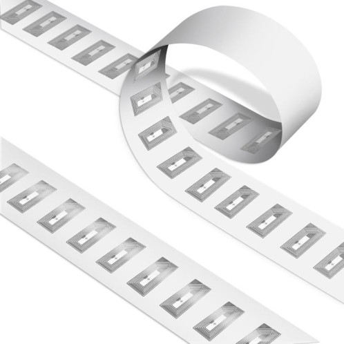 Étiquette électronique RFID compatible avec téléphone portable NPC, modèle : HF, incrustation humide 11 x 21 mm, 100 pièces SR0203445-07